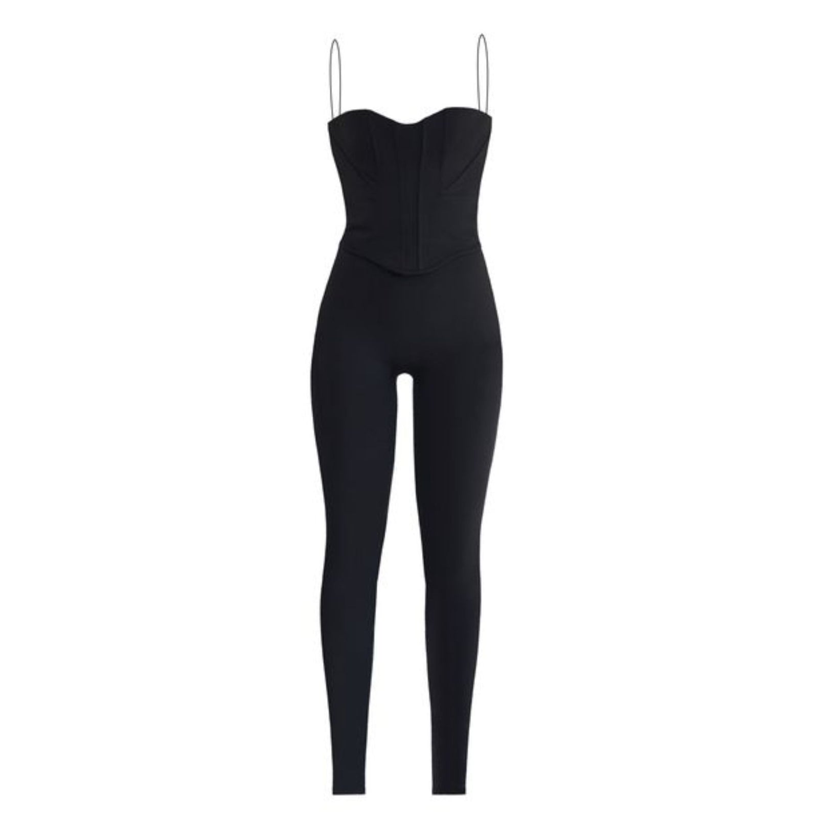 EARTH BODY - Isles Corset Bodysuit | Black  , buy at DOORS NYC