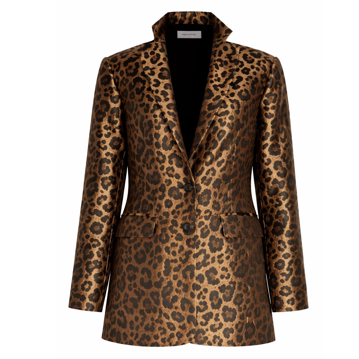 Leopard Print Tailored Blazer | PR Sample