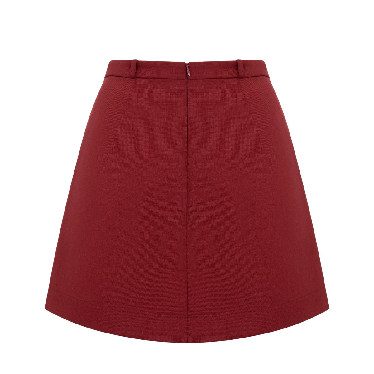 DAR ANN STUDIO - Burgundy AXIS Shorts, buy at DOORS NYC