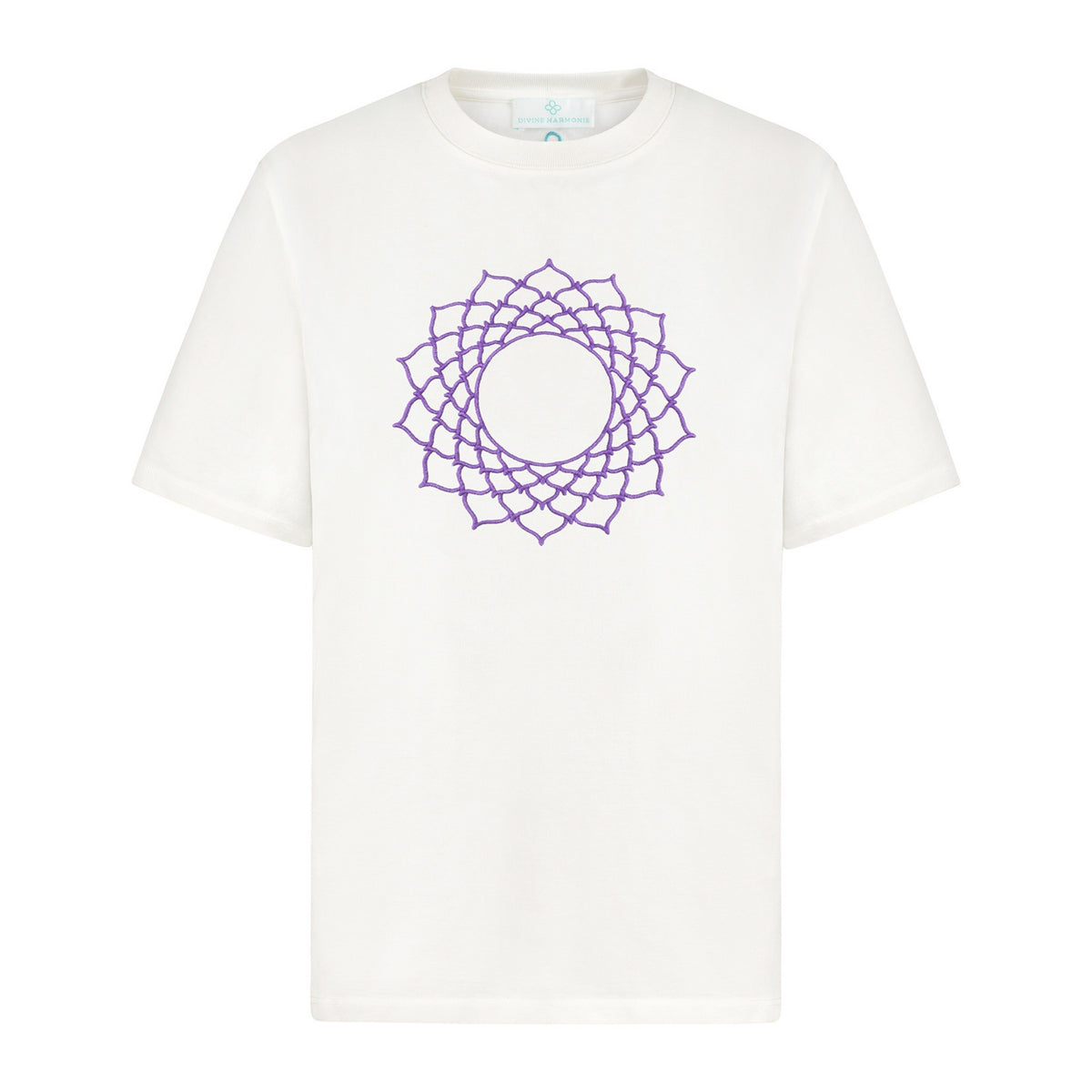 DIVINE HARMONIE - Crown Chakra Unisex T-Shirt, buy at DOORS NYC