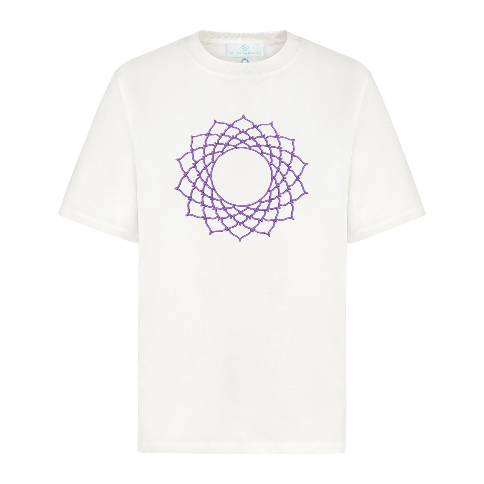 DIVINE HARMONIE - Crown Chakra Unisex T-Shirt, buy at DOORS NYC
