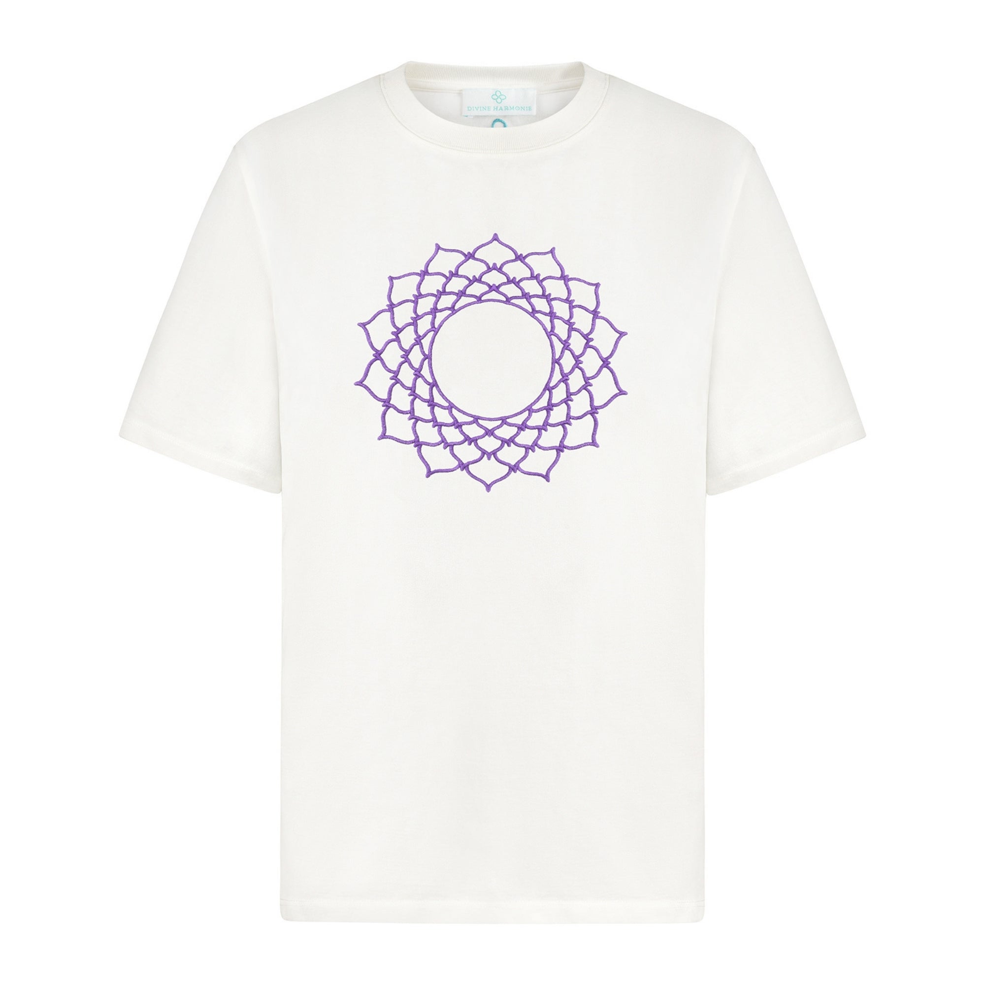 DIVINE HARMONIE - Crown Chakra Unisex T-Shirt, buy at DOORS NYC