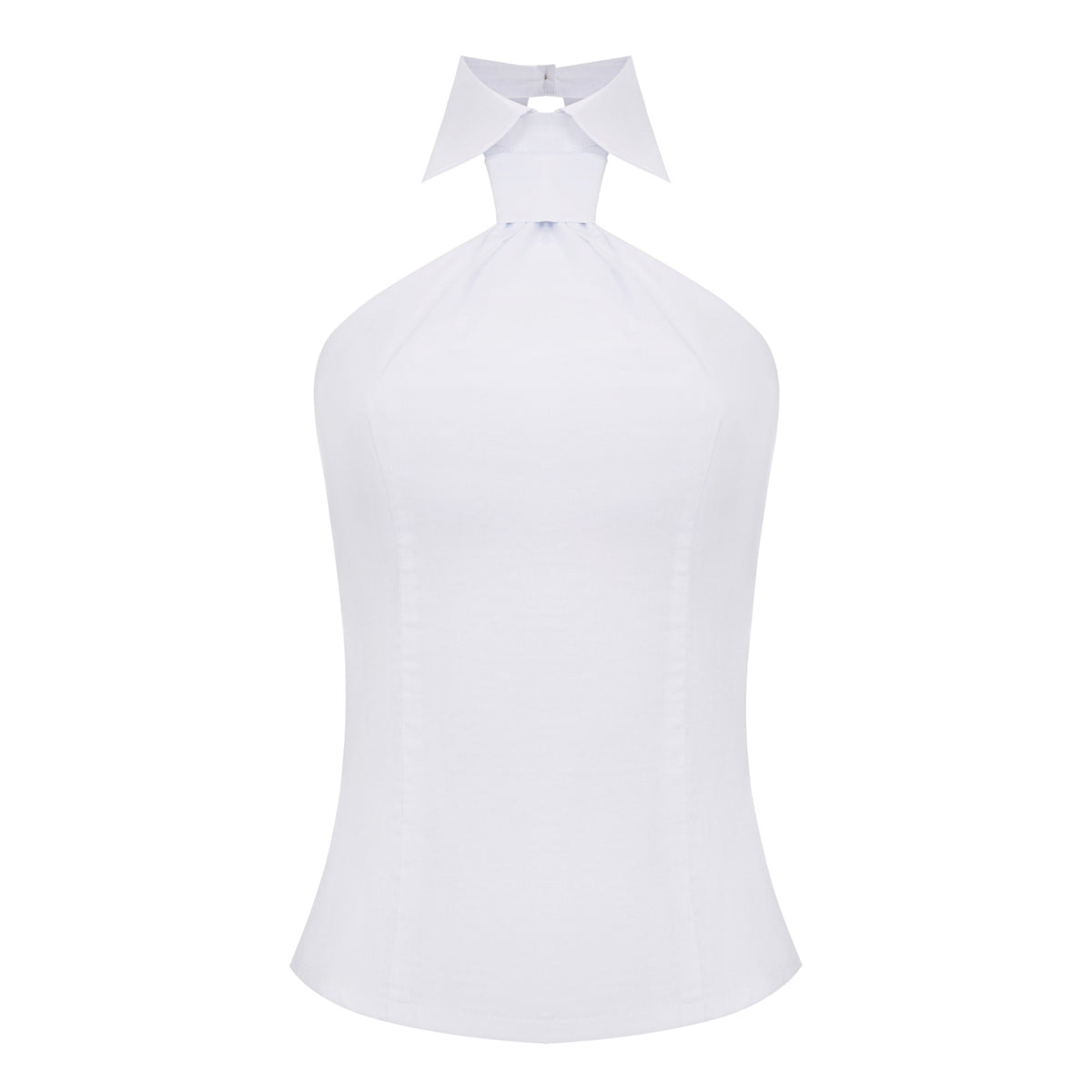 DAR ANN STUDIO - White TIE Top, buy at DOORS NYC