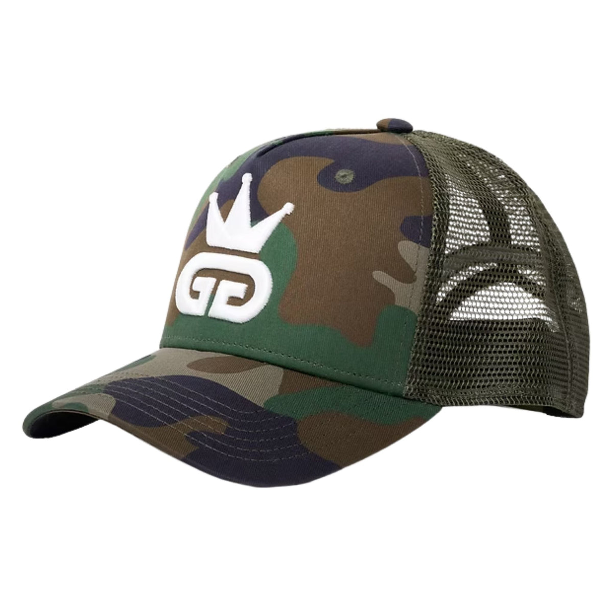 Camo Green Mesh Hat