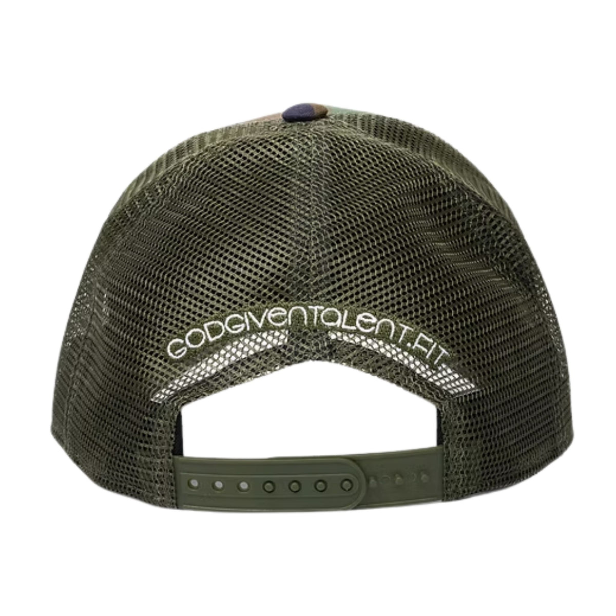 Camo Green Mesh Hat