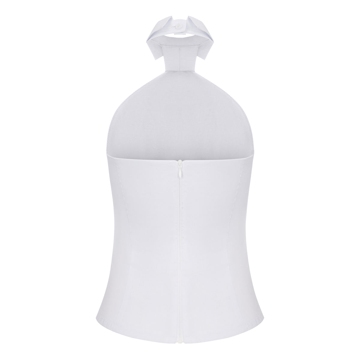 DAR ANN STUDIO - White TIE Top, buy at DOORS NYC