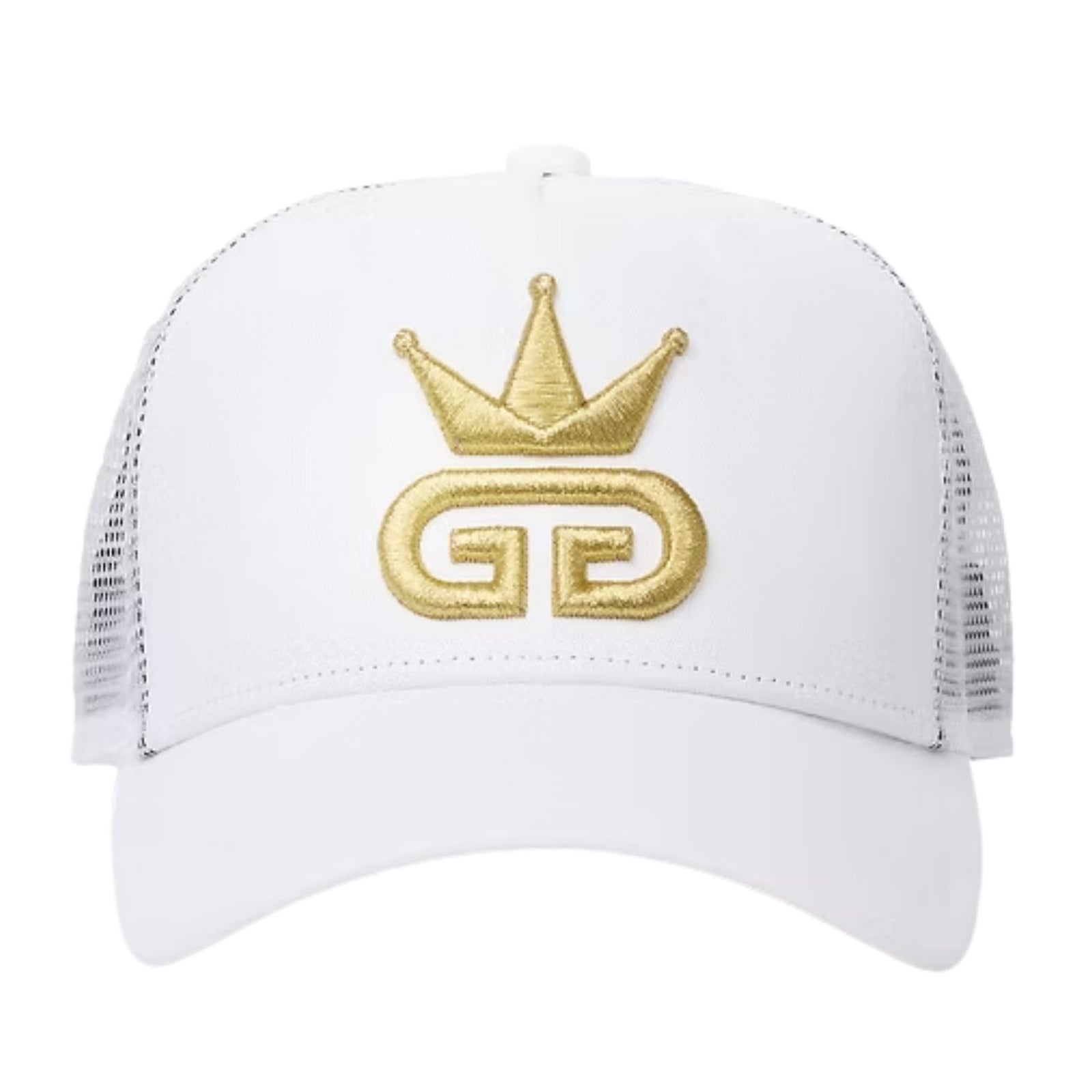 White Cotton Mesh Hat