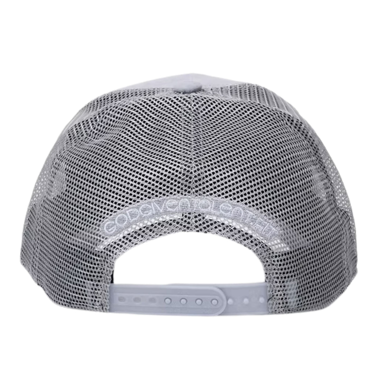 Grey Suede Mesh Hat