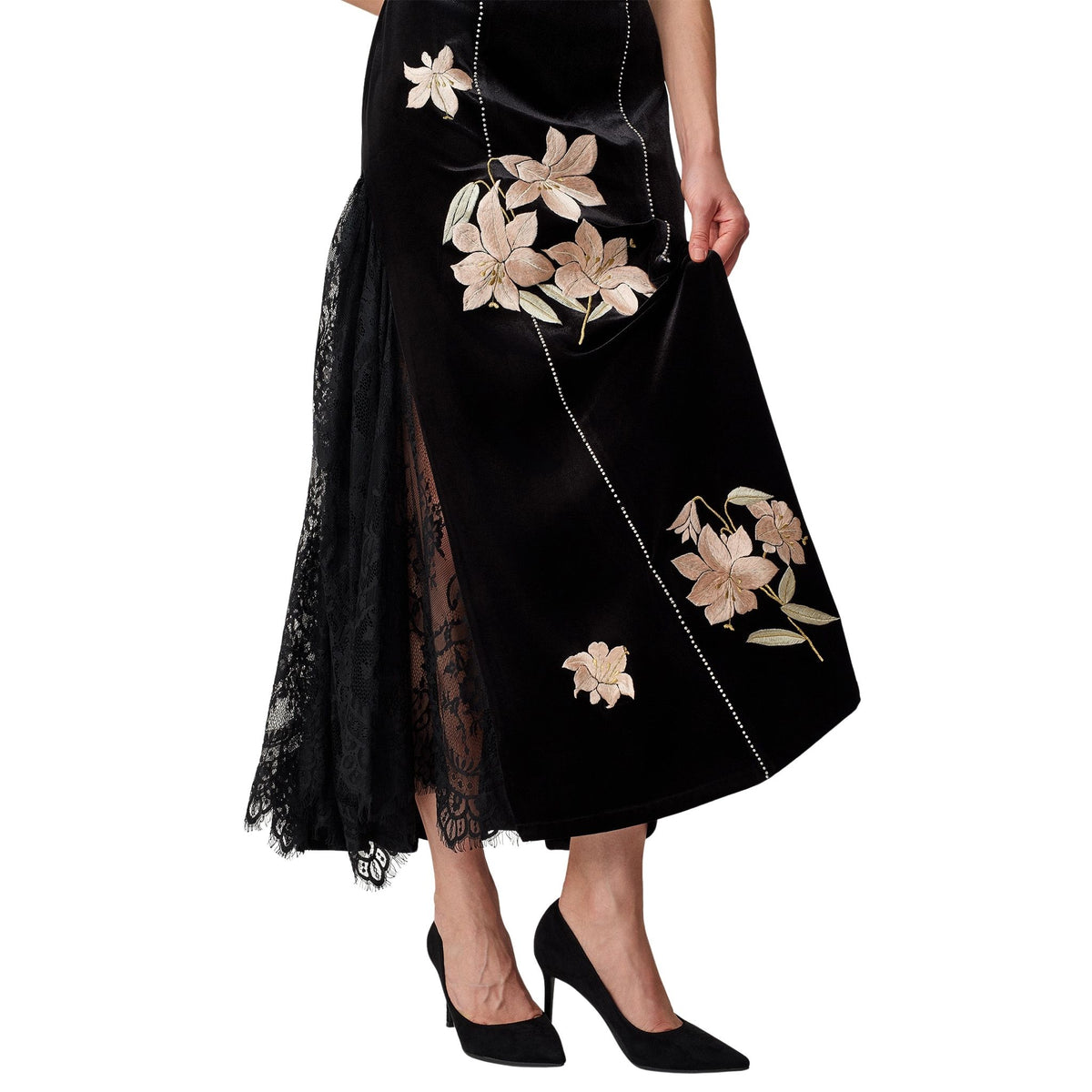 Black Pearl &amp; Lily Qipao