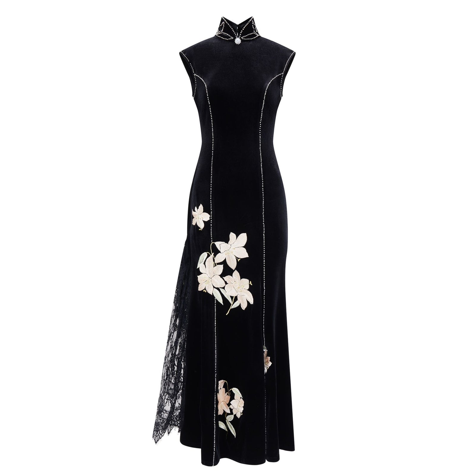 Black Pearl & Lily Qipao