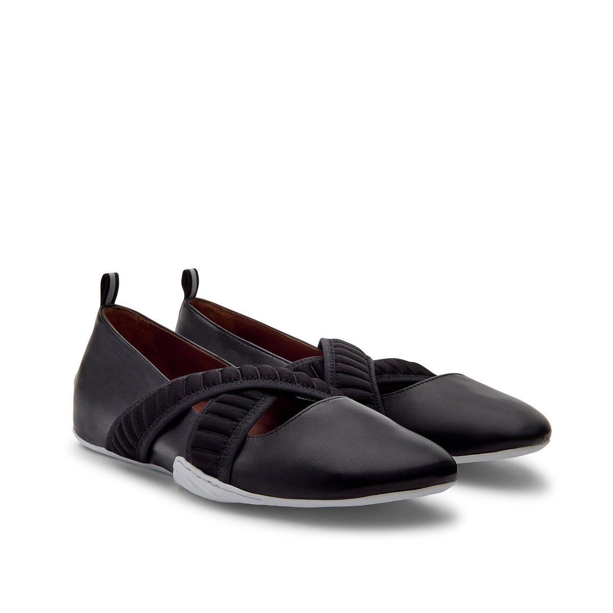 BENEDETTA BOROLI - Sneakerina Bianca Black, buy at DOORS NYC