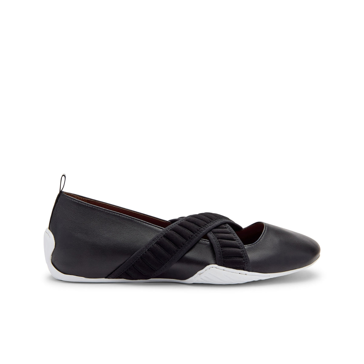 BENEDETTA BOROLI - Sneakerina Bianca Black, buy at DOORS NYC