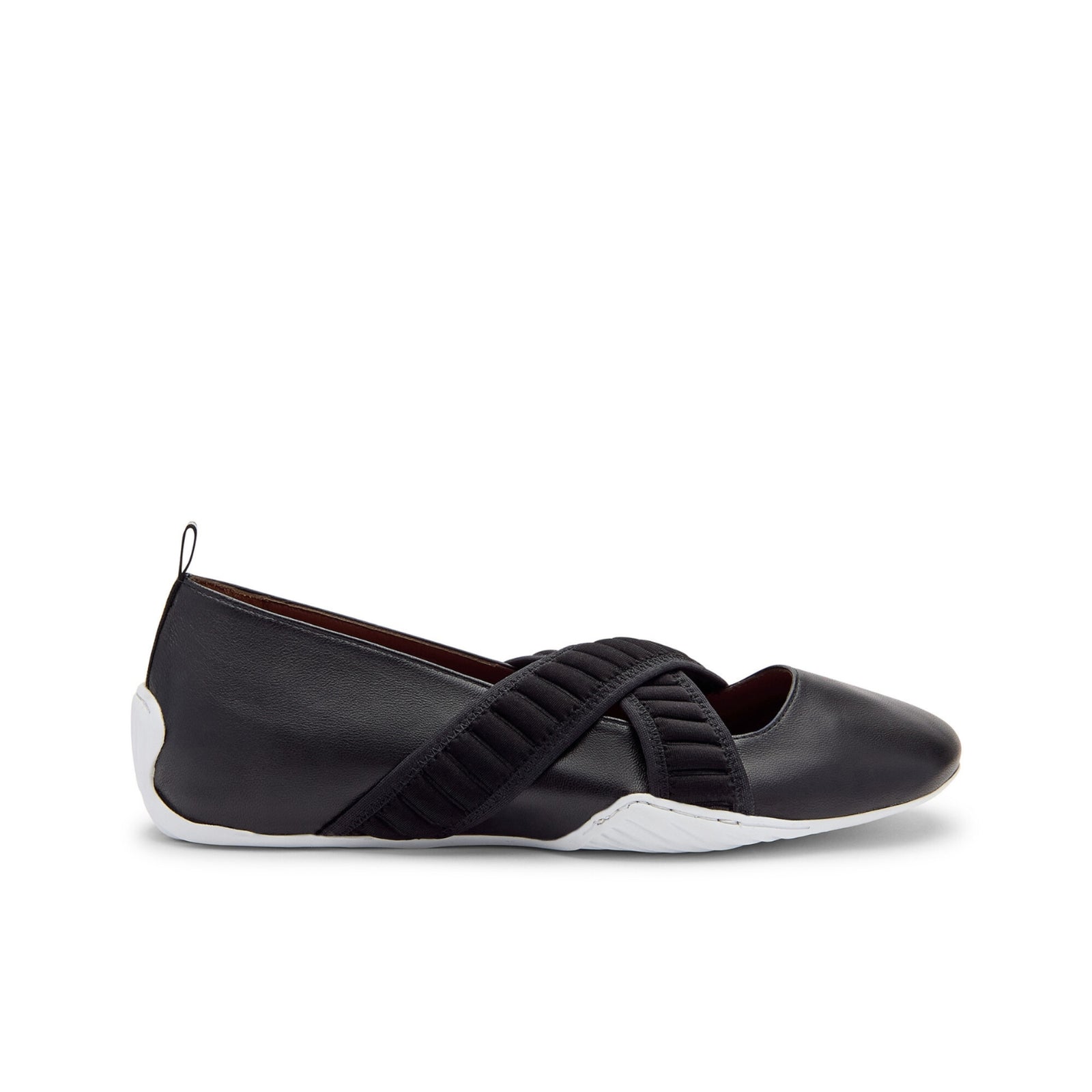 BENEDETTA BOROLI - Sneakerina Bianca Black, buy at DOORS NYC