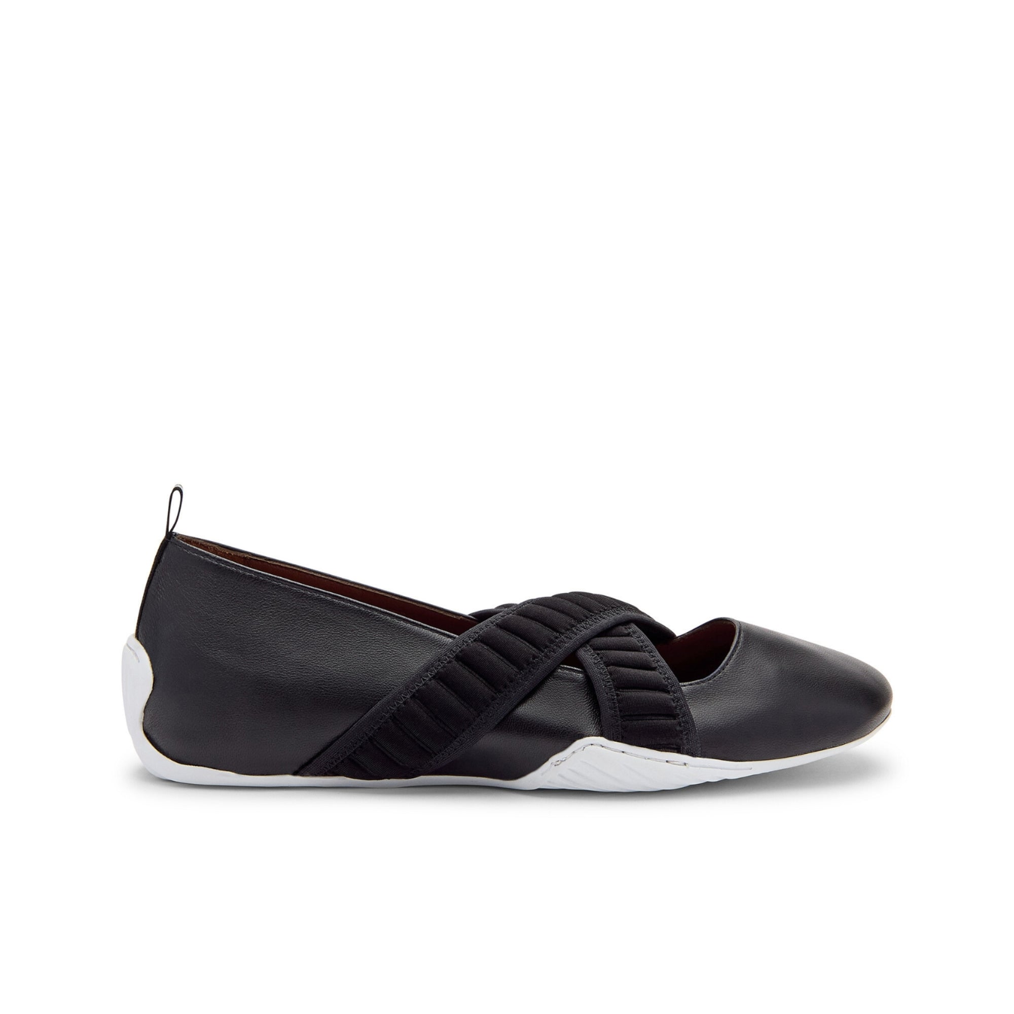 BENEDETTA BOROLI - Sneakerina Bianca Black, buy at DOORS NYC