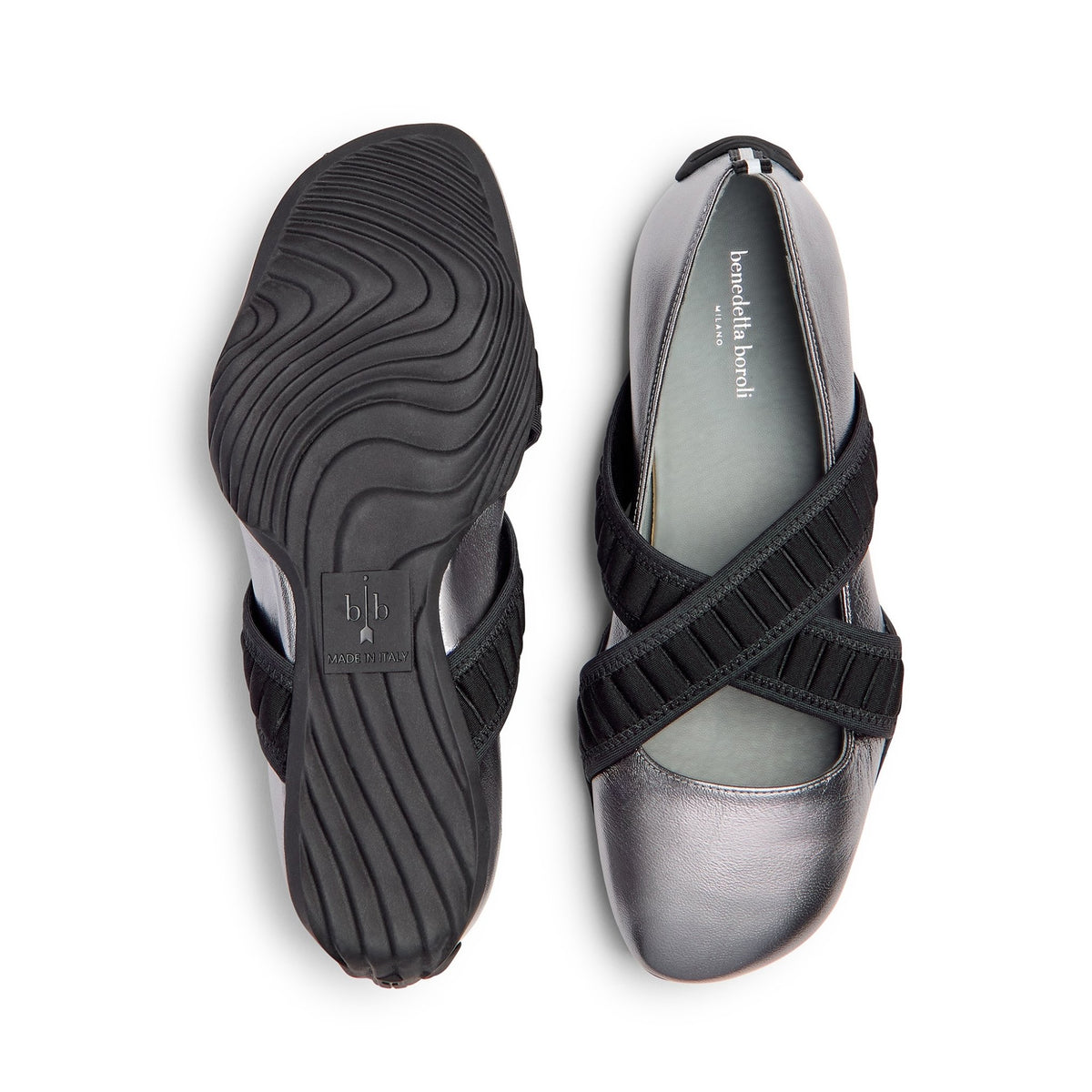 BENEDETTA BOROLI - Sneakerina Bianca Iron, buy at DOORS NYC