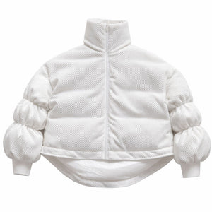 House of Nova Anchor Coat in textured tech fabric