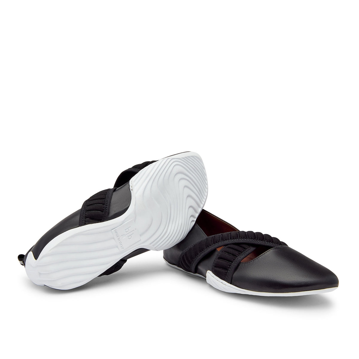 BENEDETTA BOROLI - Sneakerina Bianca Black, buy at DOORS NYC