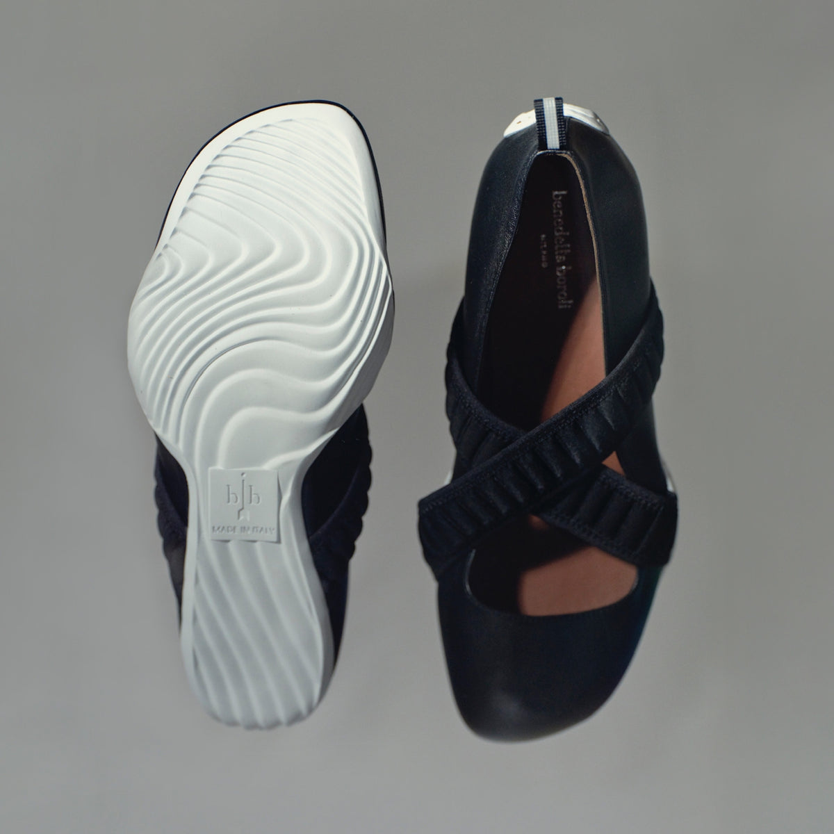 BENEDETTA BOROLI - Sneakerina Bianca Black, buy at DOORS NYC