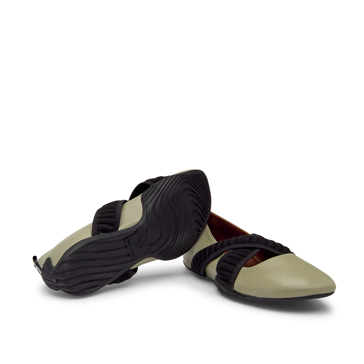 BENEDETTA BOROLI - Sneakerina Bianca Sage, buy at DOORS NYC