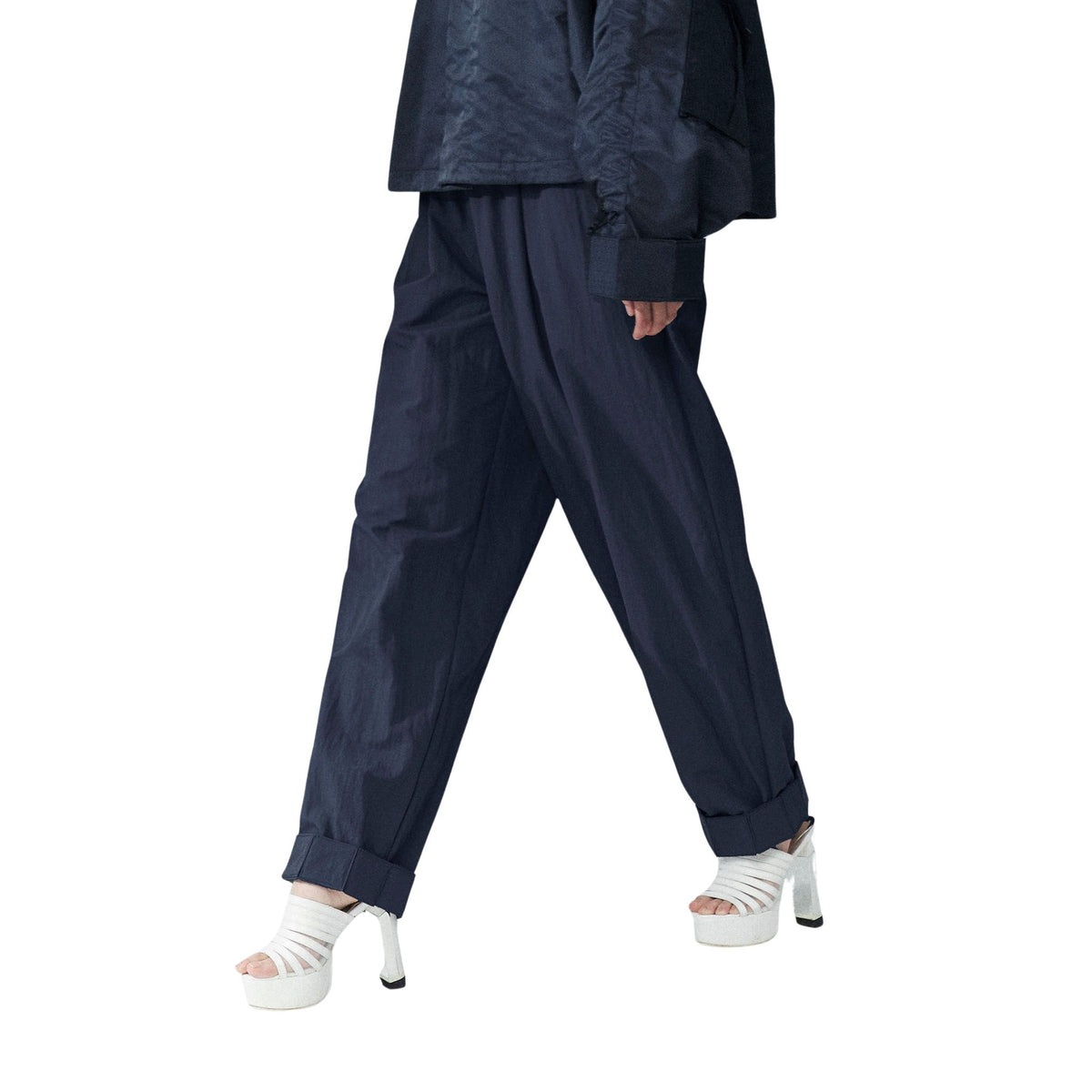 Oct-Prism Hem Balloon Pants