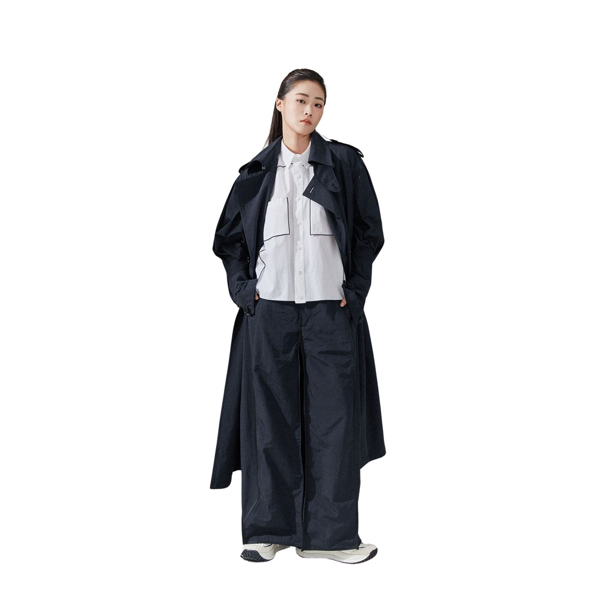 Ang Ex-Hinge Cropped Shirt