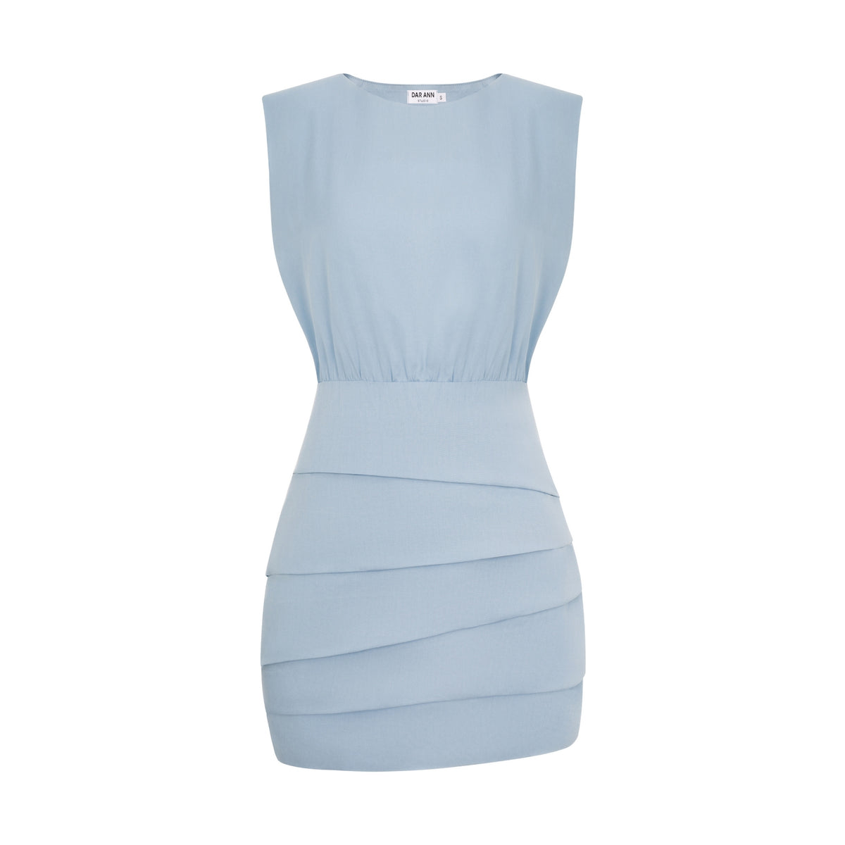 DAR ANN STUDIO - Blue CITY Dress, buy at DOORS NYC