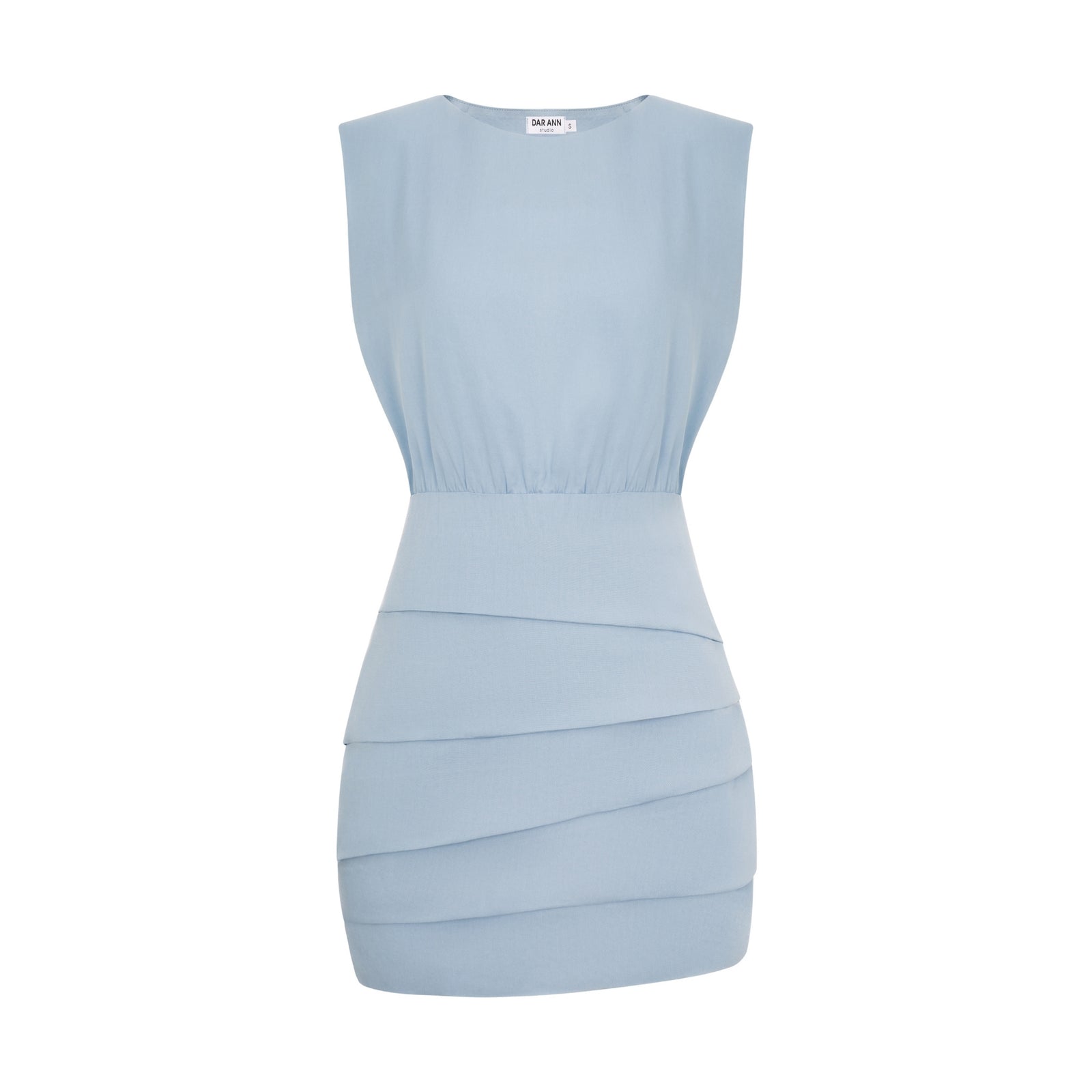 DAR ANN STUDIO - Blue CITY Dress, buy at DOORS NYC