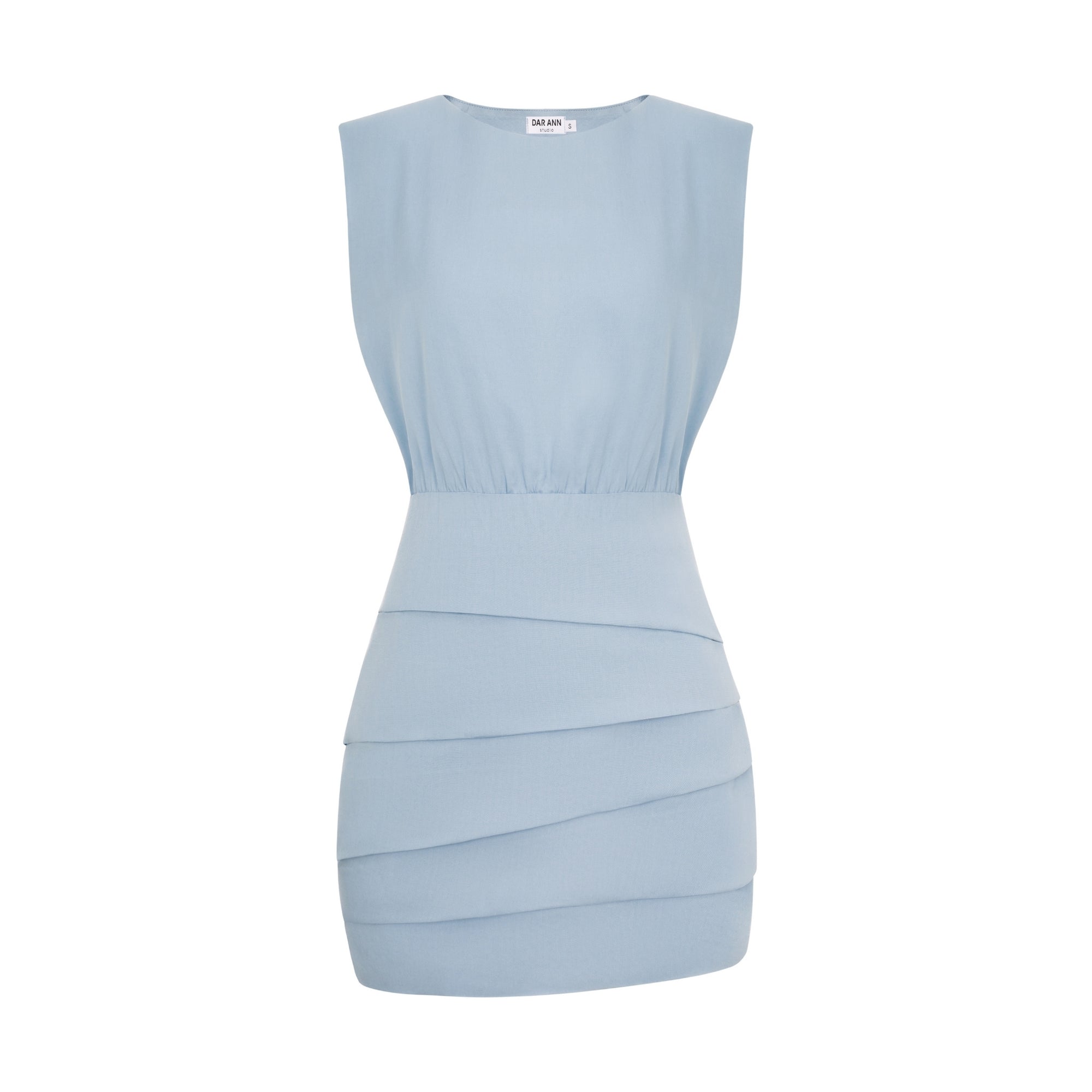 DAR ANN STUDIO - Blue CITY Dress, buy at DOORS NYC