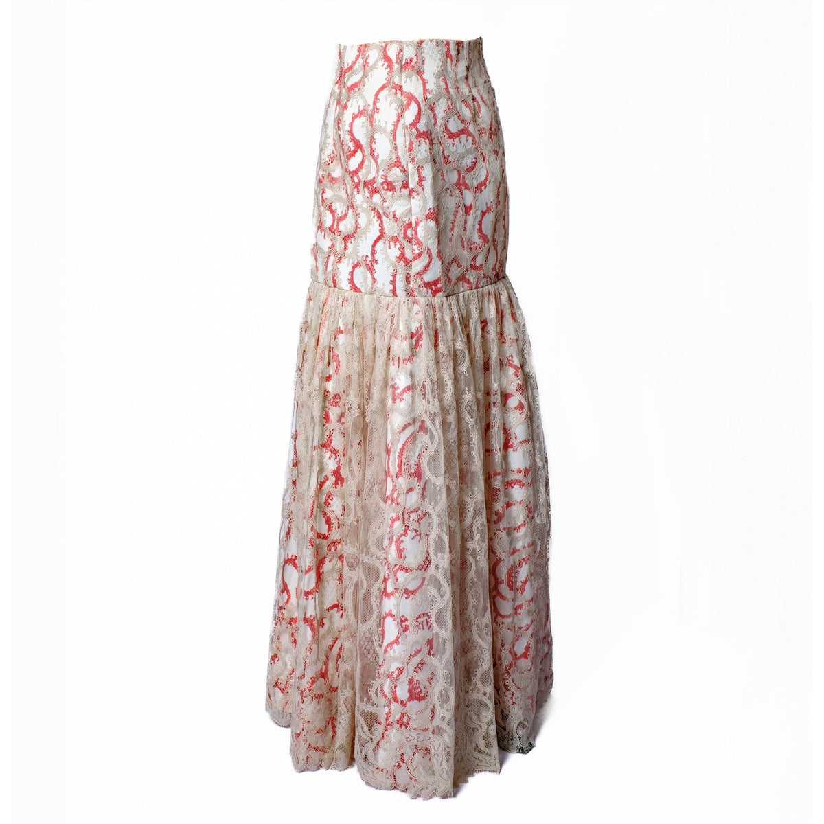 OTKUTYR - High-Waist Lace Skirt with Flared Hem, buy at DOORS NYC