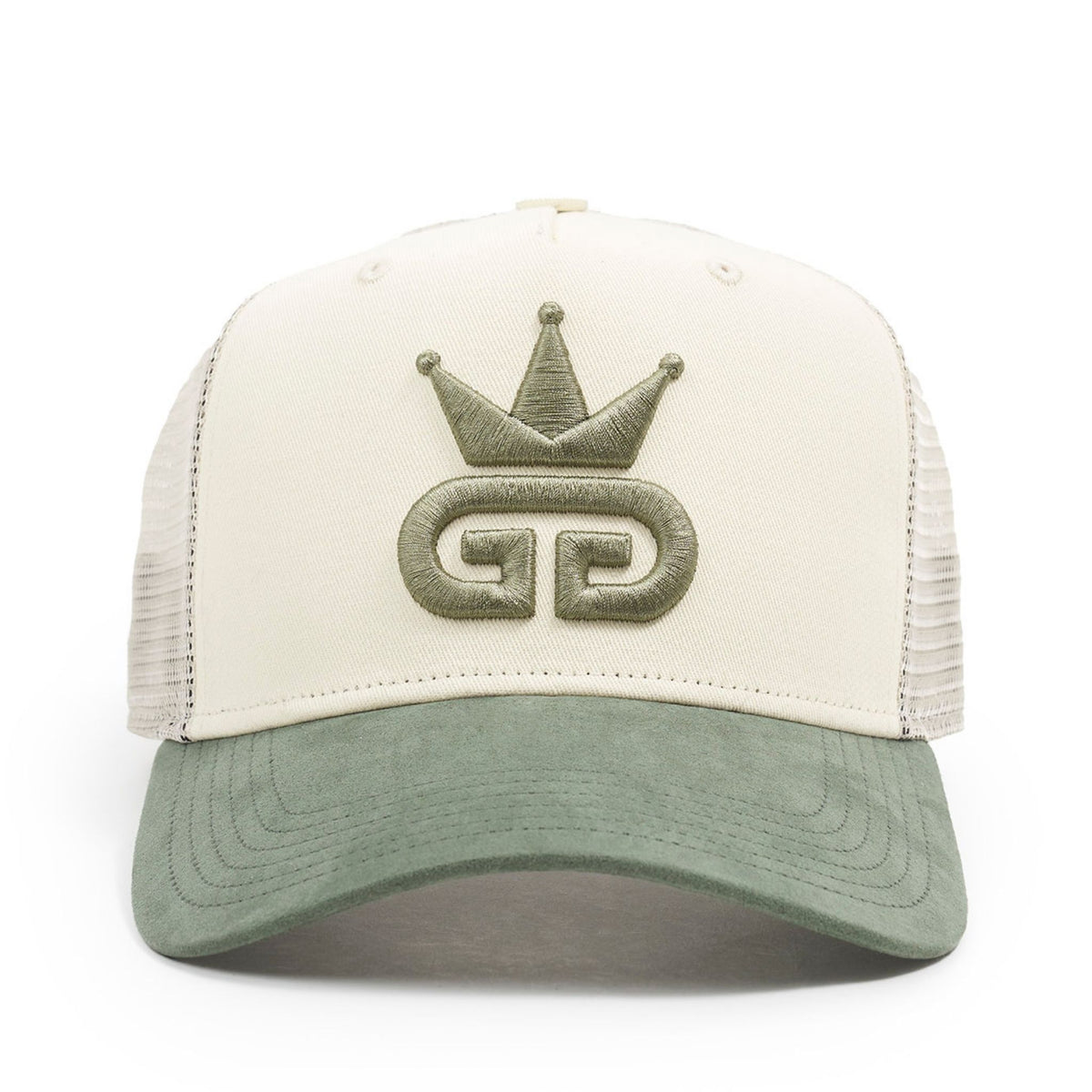 Off-White Mesh Hat Olive Green