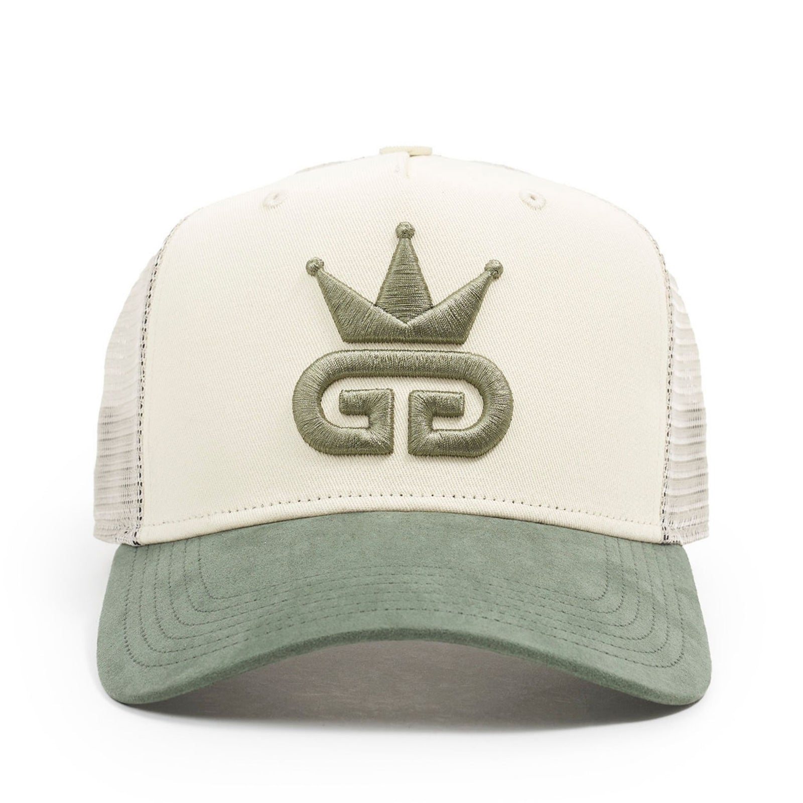 Off-White Mesh Hat Olive Green