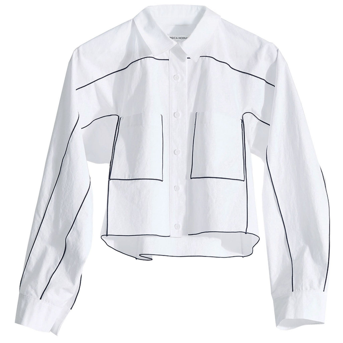 Ang Ex-Hinge Cropped Shirt