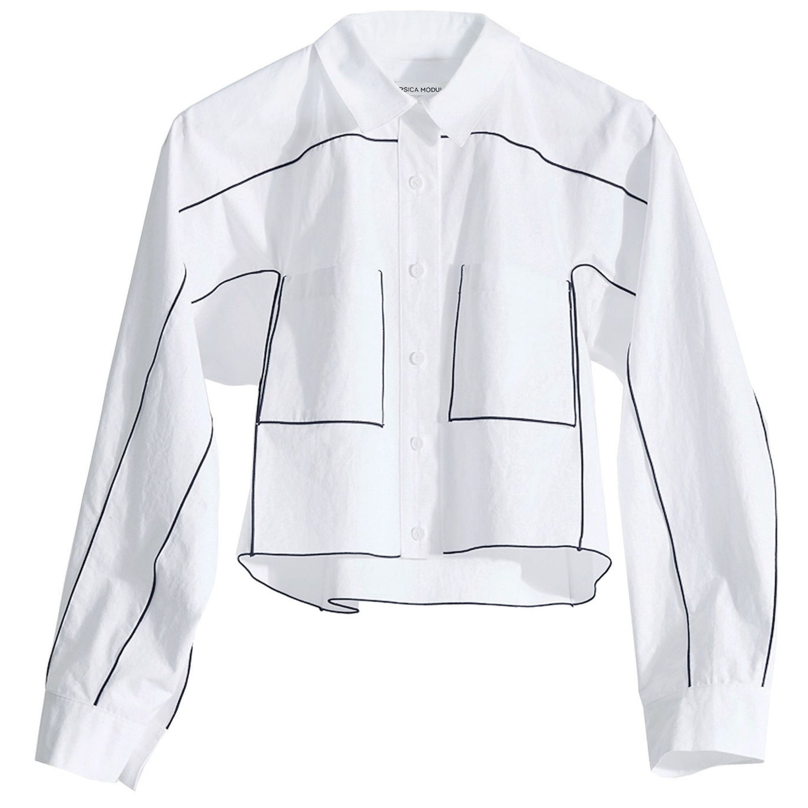 Ang Ex-Hinge Cropped Shirt
