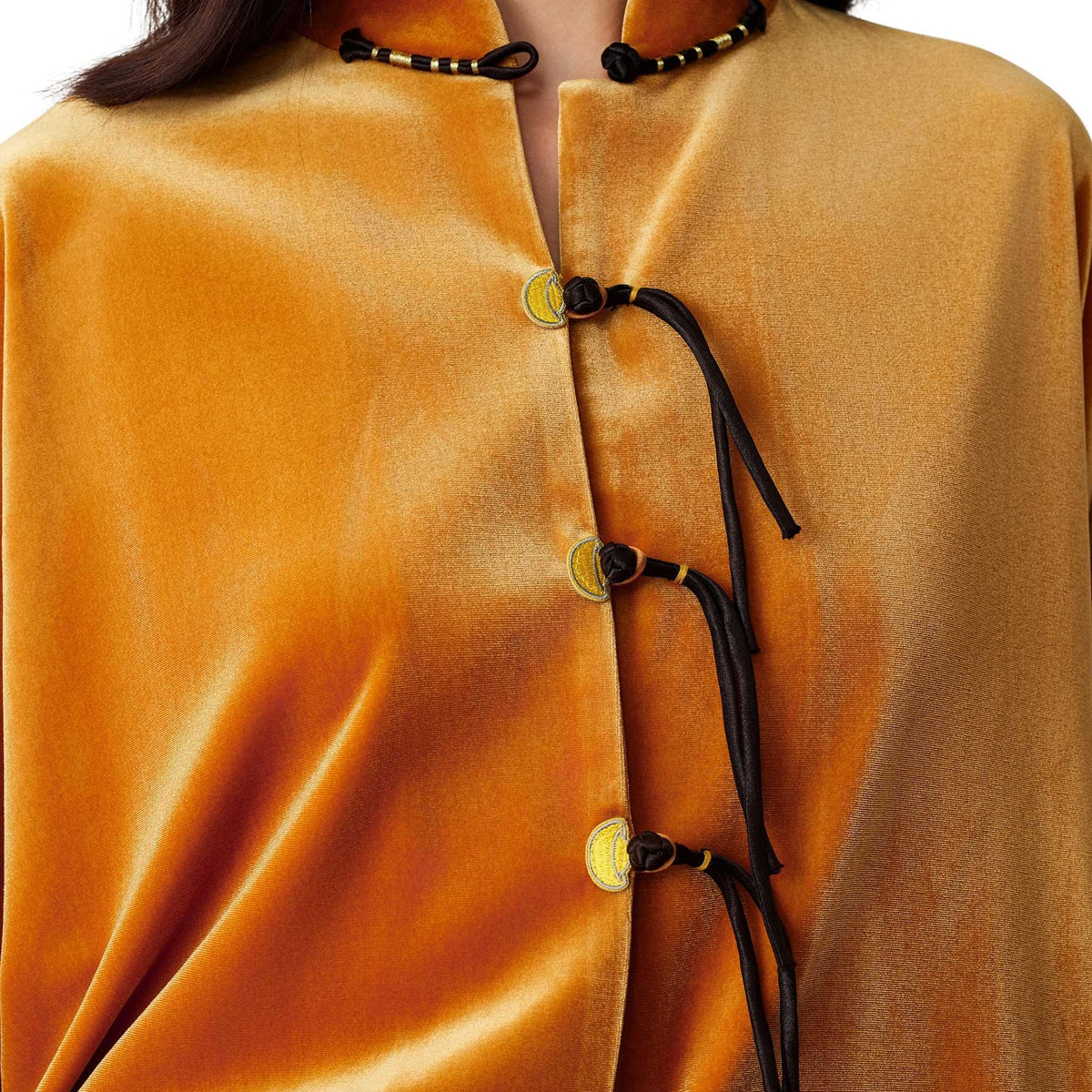 Orange Yuan-Bao Jacket