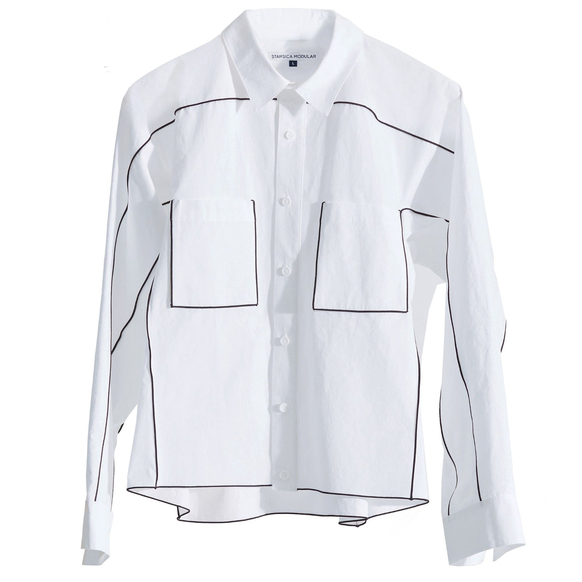 Ang Ex-Hinge Cropped Shirt