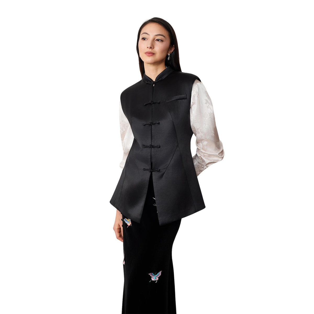 Black Power Woman Vest