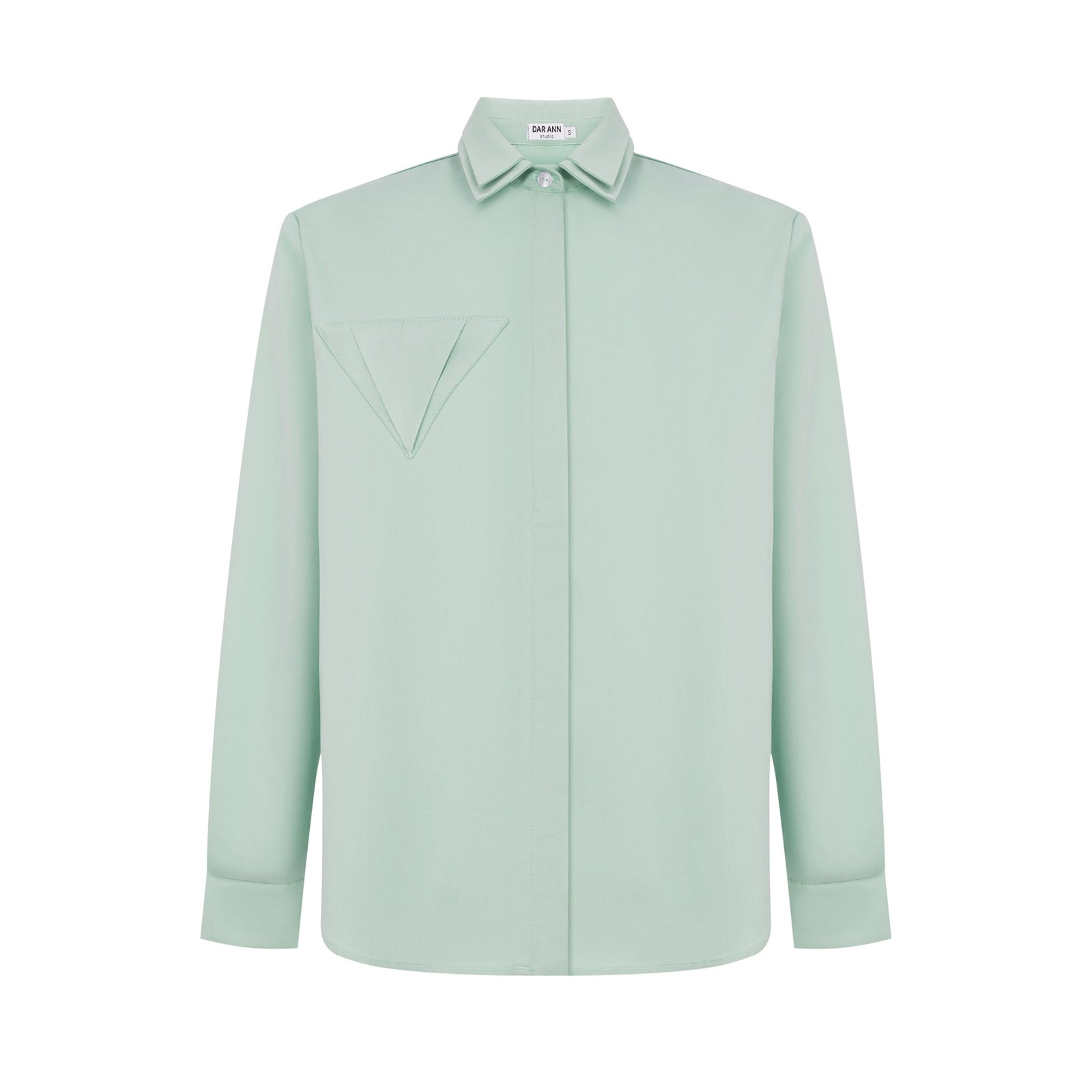 DAR ANN STUDIO - Mint DUNE Shirt, buy at DOORS NYC