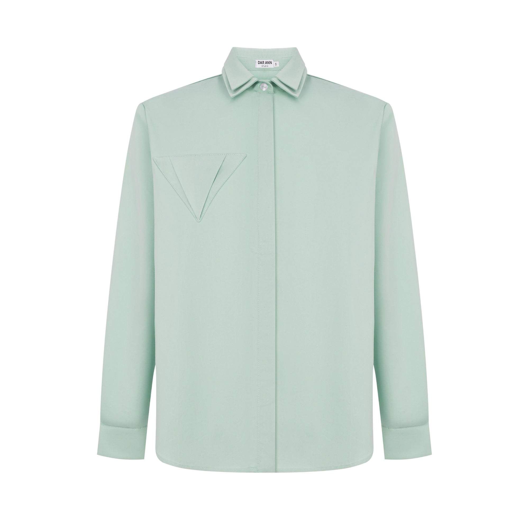 DAR ANN STUDIO - Mint DUNE Shirt, buy at DOORS NYC