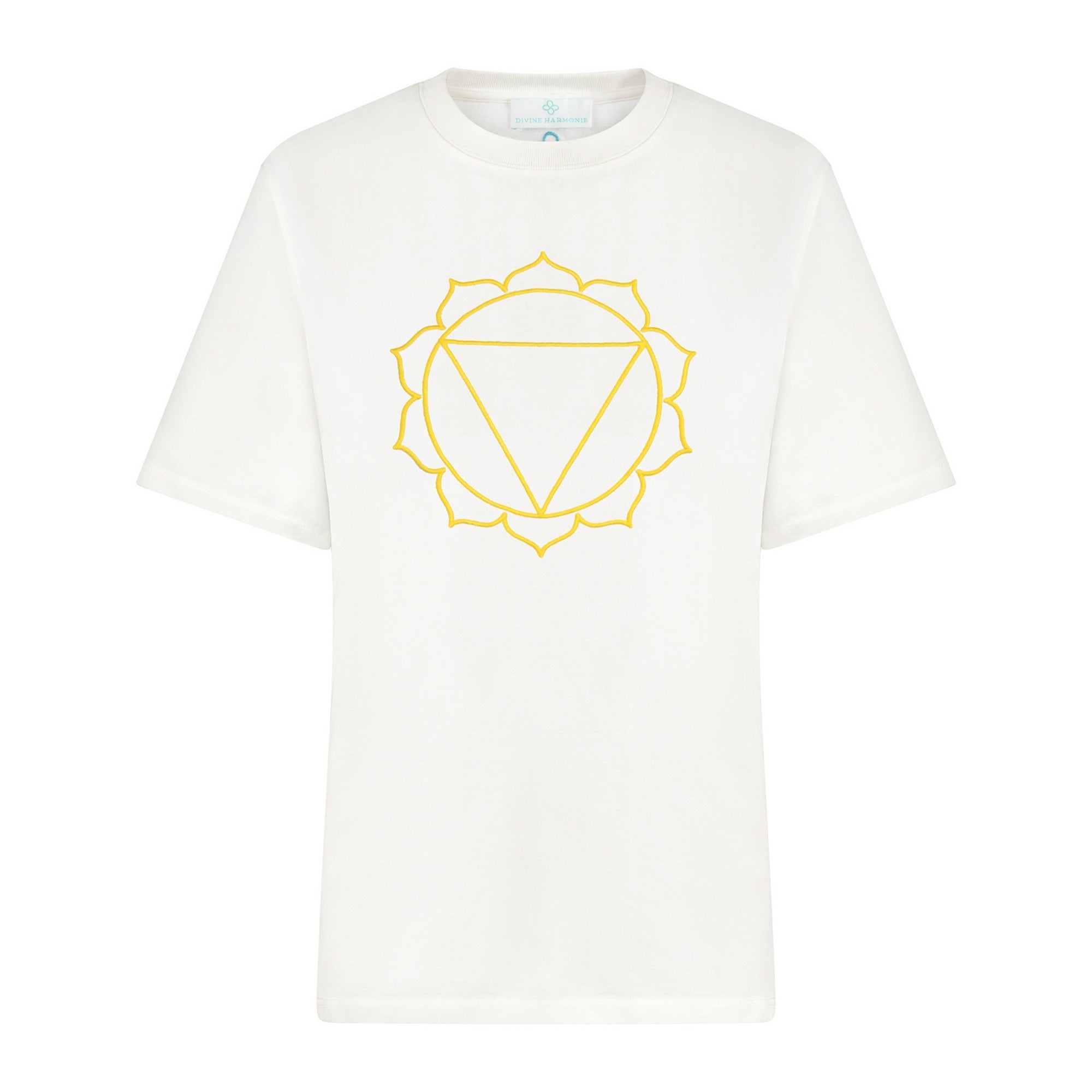 DIVINE HARMONIE - Solar Plexus Chakra Unisex T-Shirt, buy at DOORS NYC