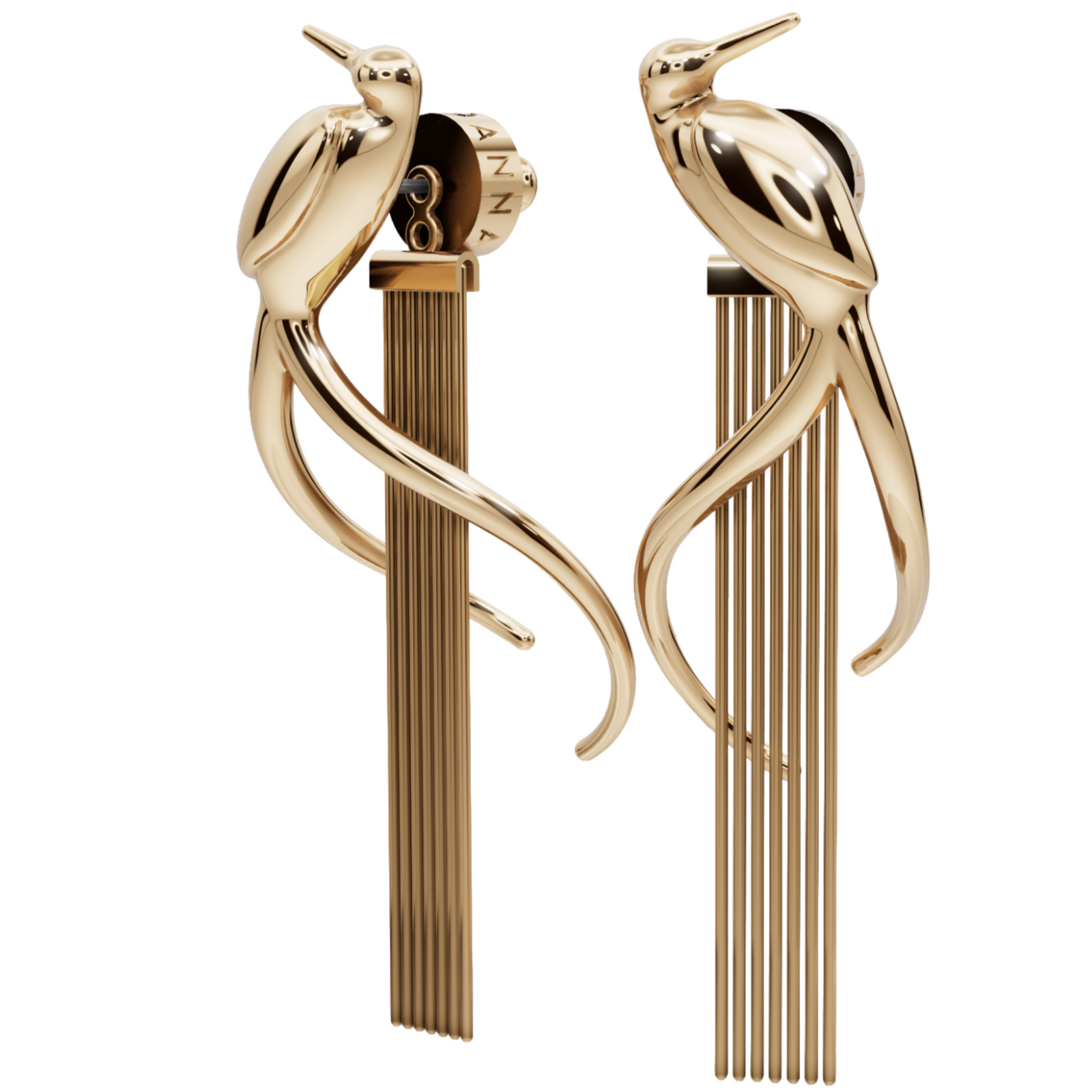 Gold Voo Earring - Essenciais: O Voo Collection