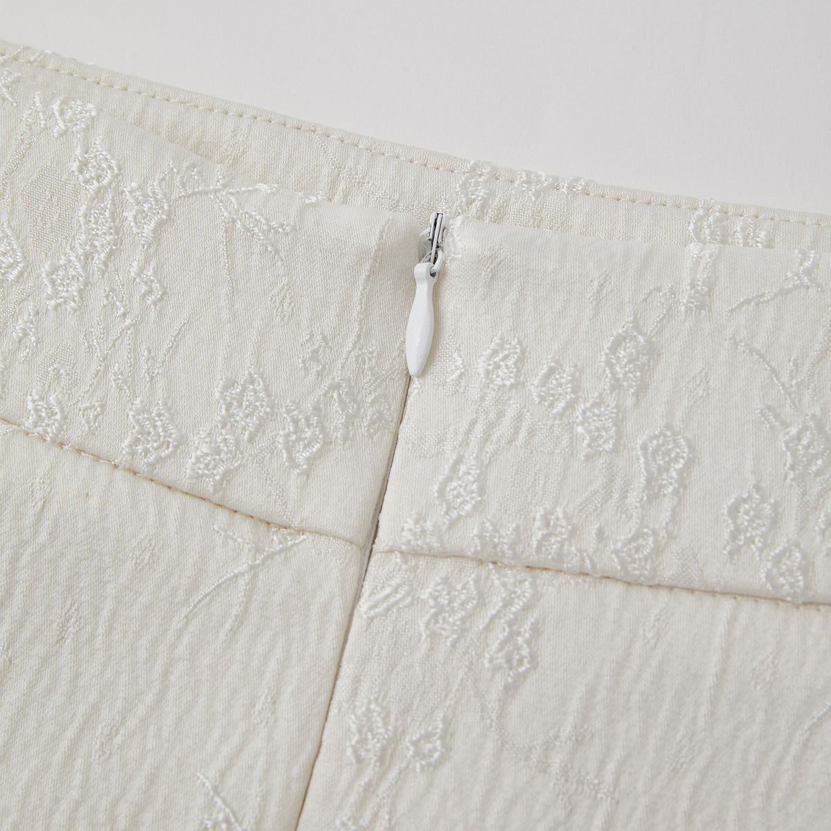 White Midi Pencil Skirt