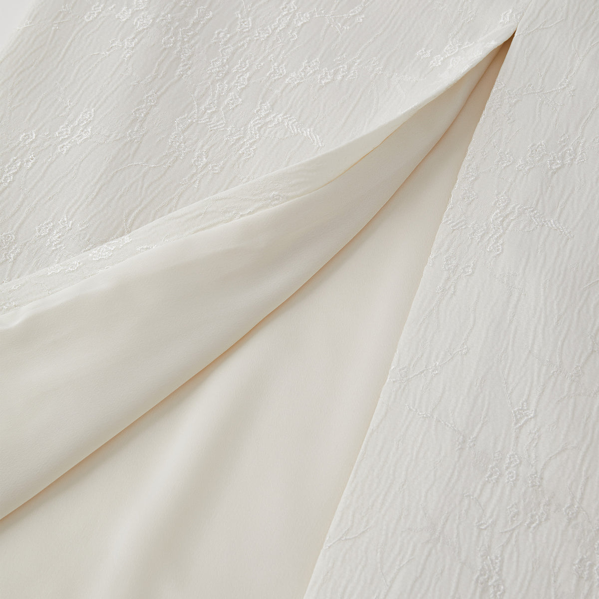 White Midi Pencil Skirt