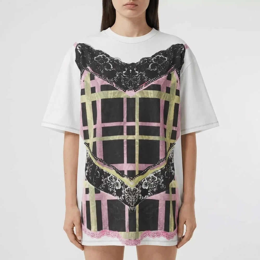 PAPER DOLLS - White Graphic T-Shirt, buy at DOORS NYC