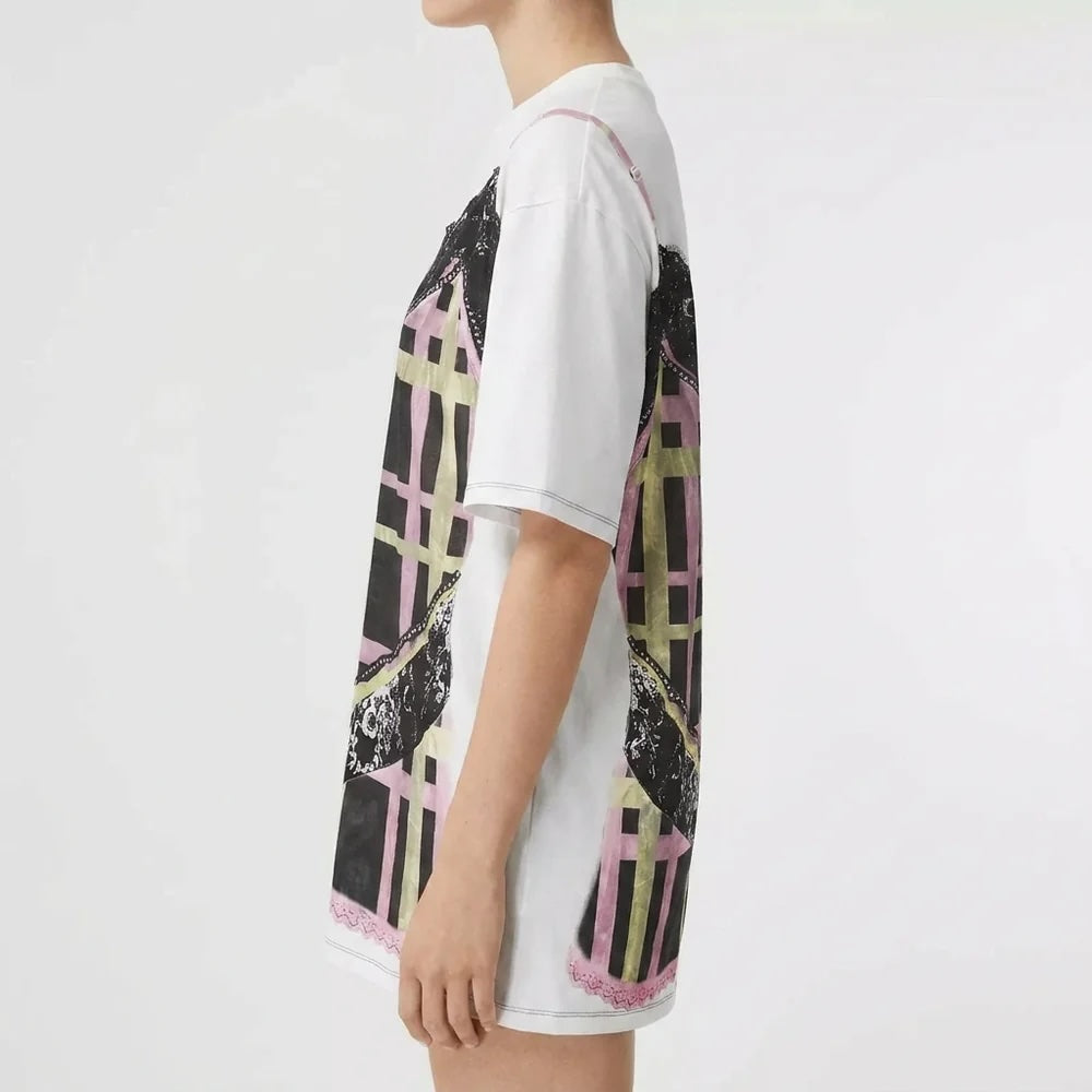 PAPER DOLLS - White Graphic T-Shirt, buy at DOORS NYC