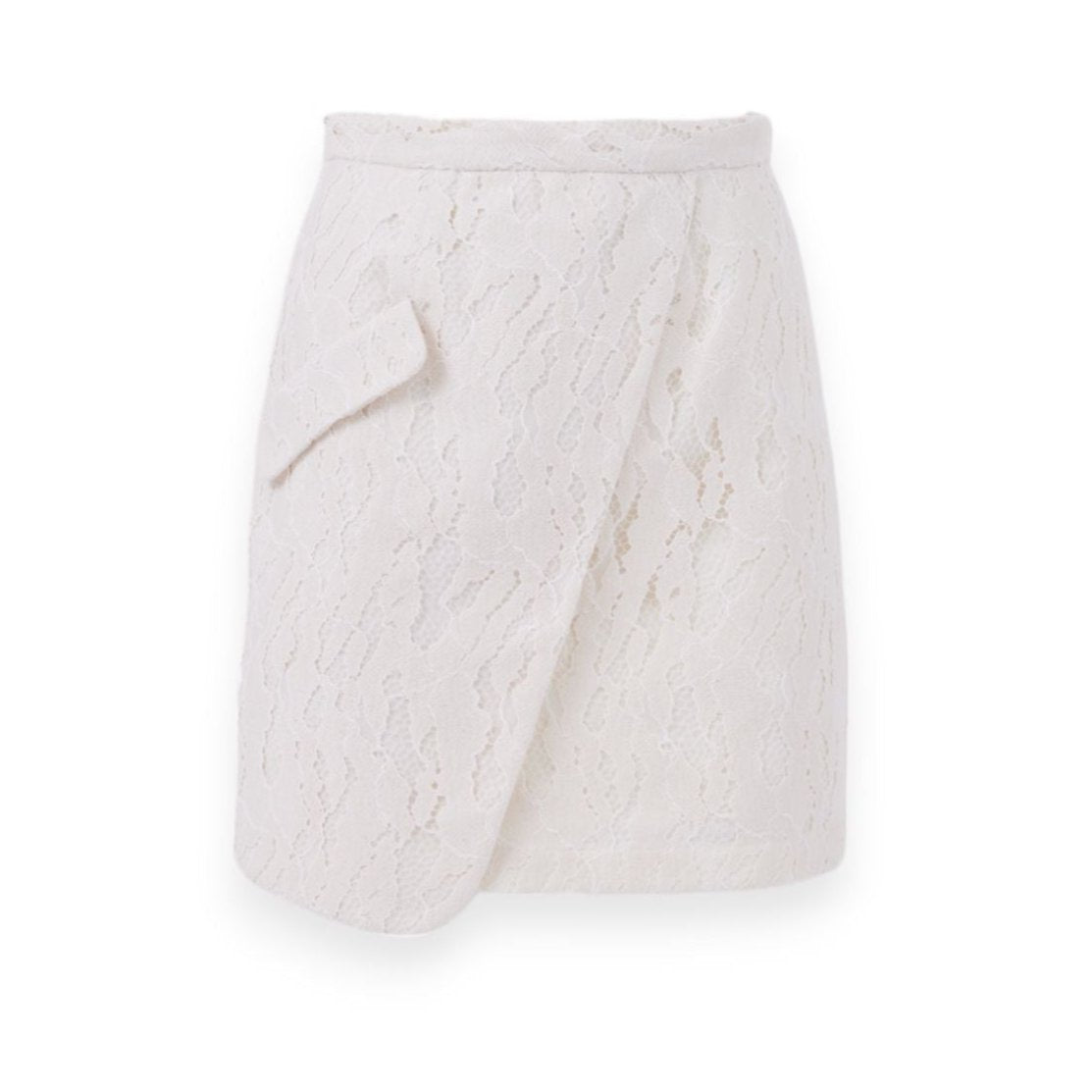 MNK ATELIER - Lace Skirt | White, buy at DOORS NYC