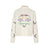 White High Neck Embroidered Sweater | PR Sample