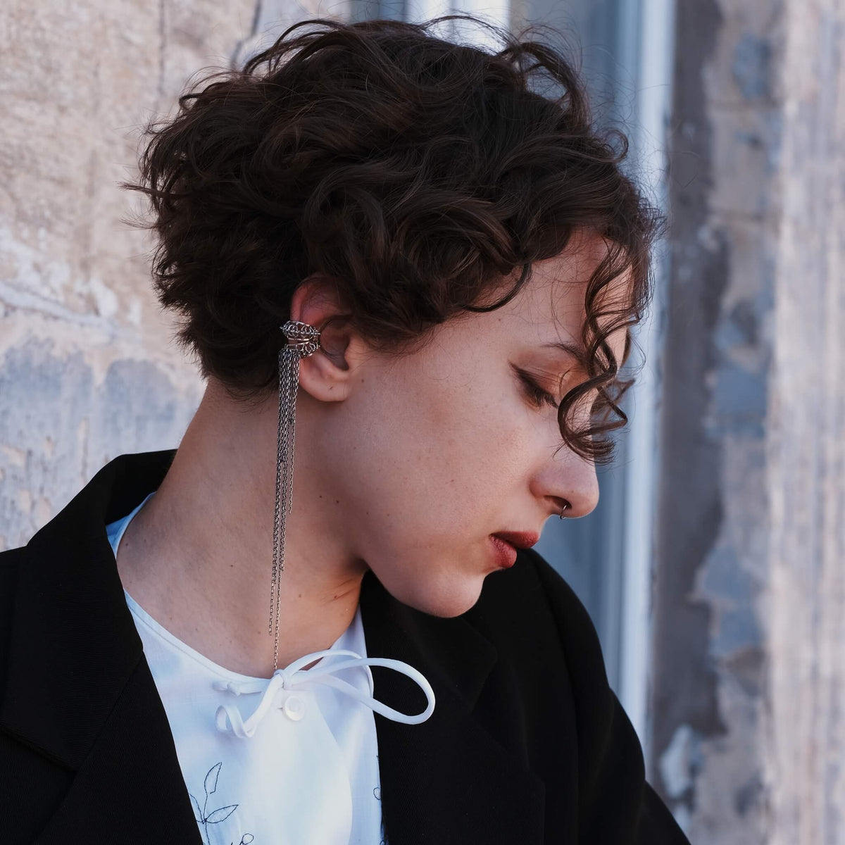 Whole Earcuff with Chains