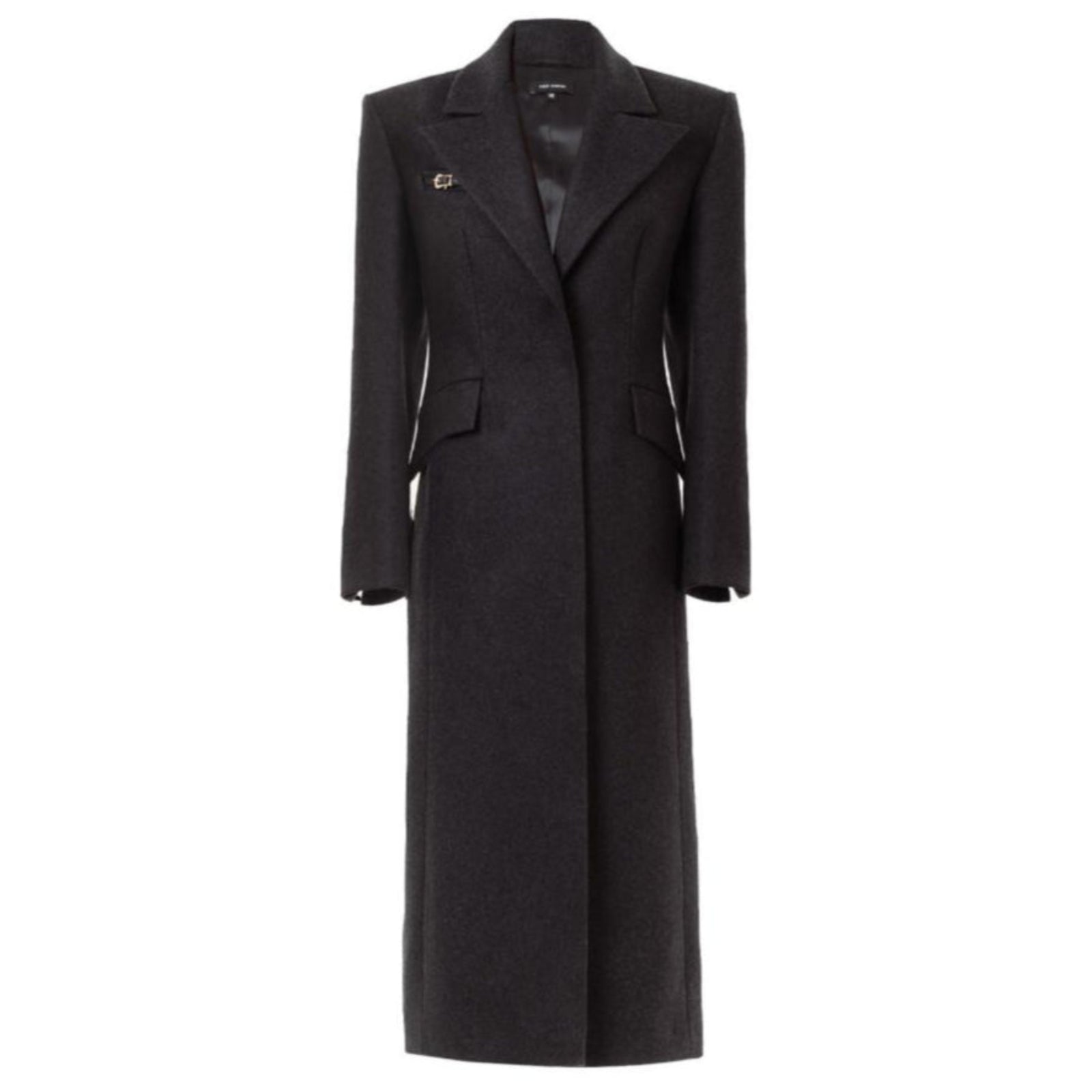 KRIS MARAN - Wool Coat with Gold Accents buy at DOORS NYC
