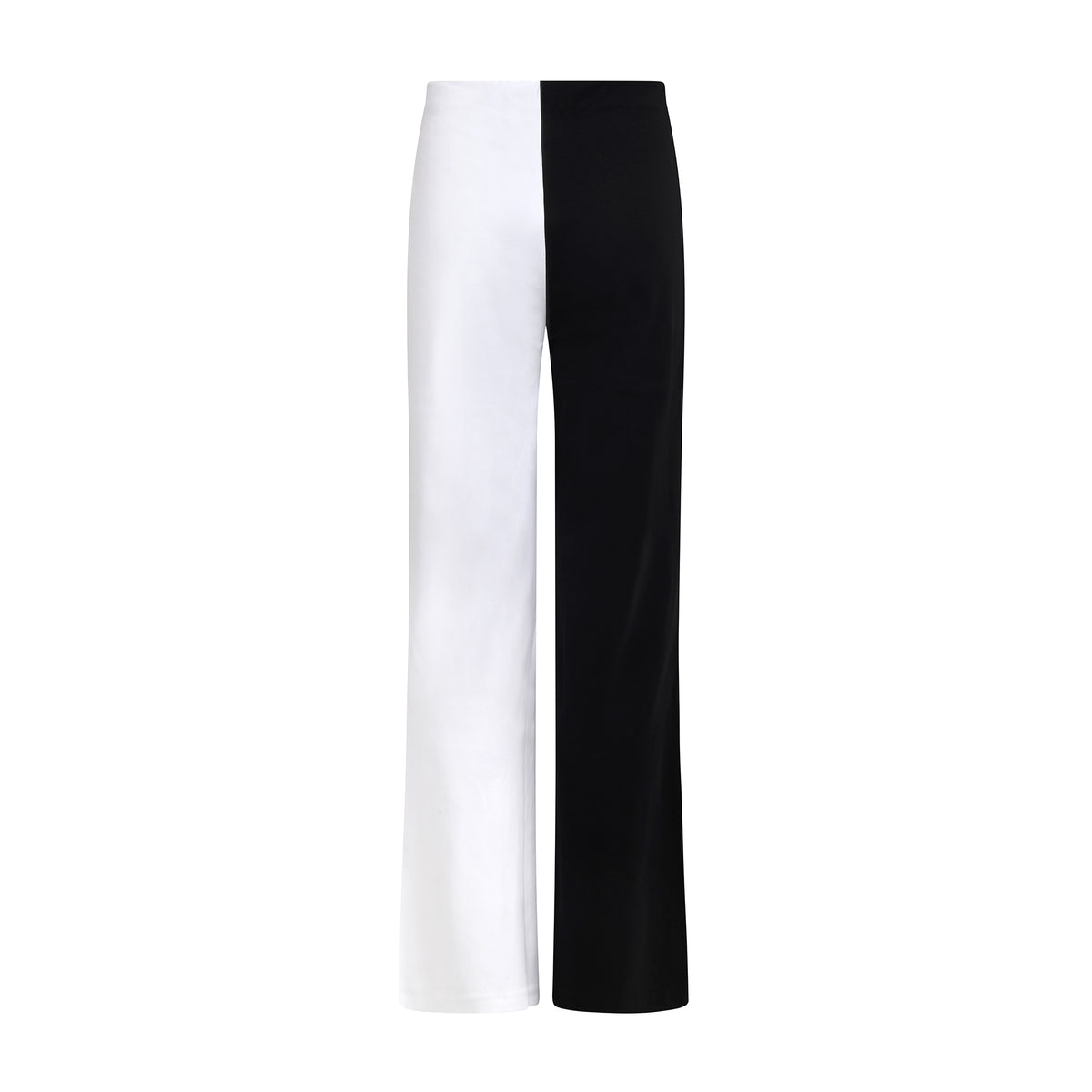 DIVINE HARMONIE - Yin &amp; Yang Two-Tone Wide-Leg Pants, buy at DOORS NYC