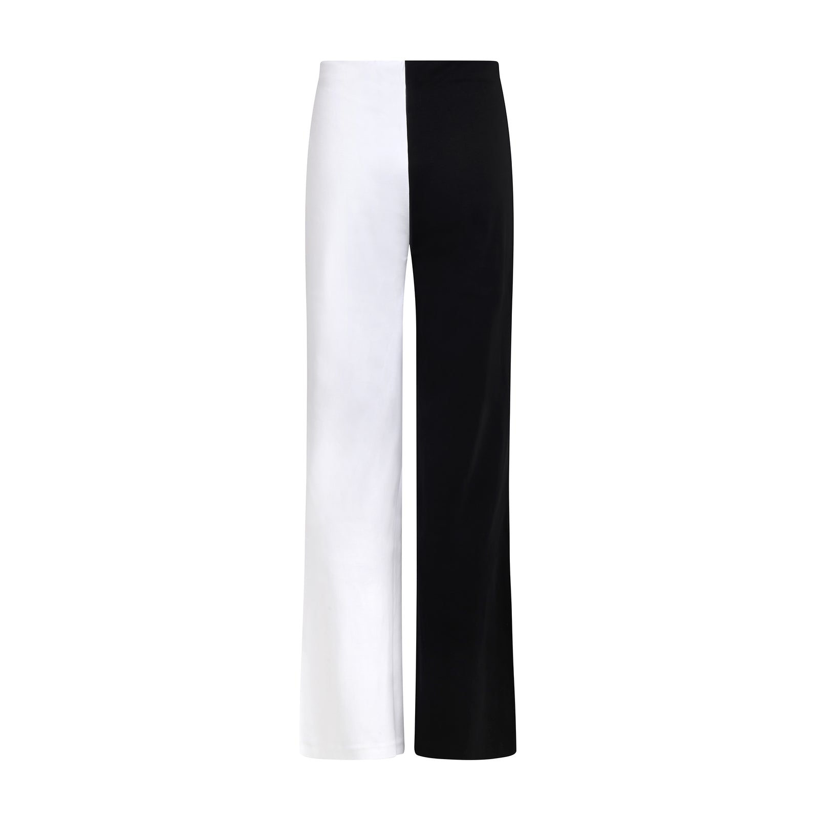 DIVINE HARMONIE - Yin & Yang Two-Tone Wide-Leg Pants, buy at DOORS NYC